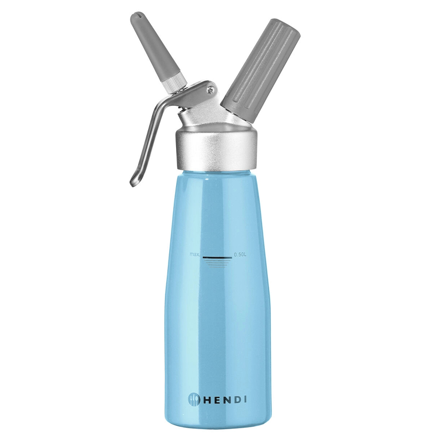 Rahmbläser/Sahnespender HomeLine, 0.5lt, blau