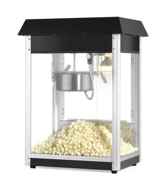 Popcorn-Maschine, schwarz, HENDI