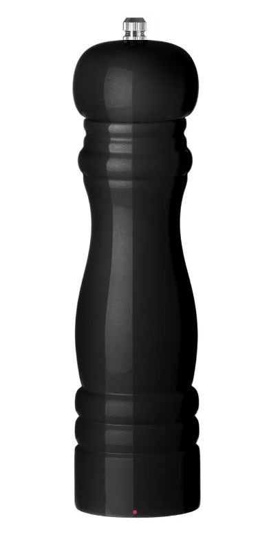 Pfeffermühle aus Holz, schwarz