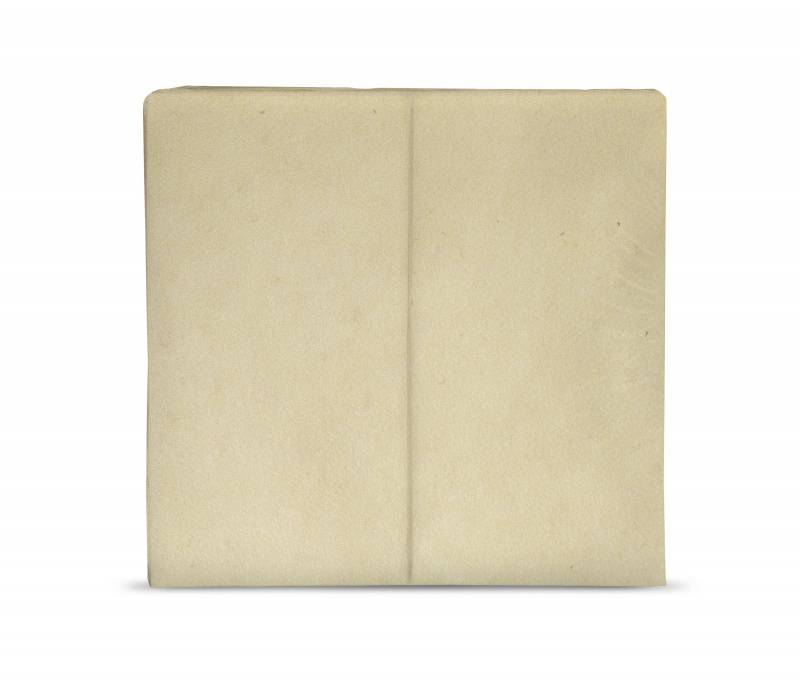 Servietten Airlaid, 1/8-Falz, 40x40cm, natural