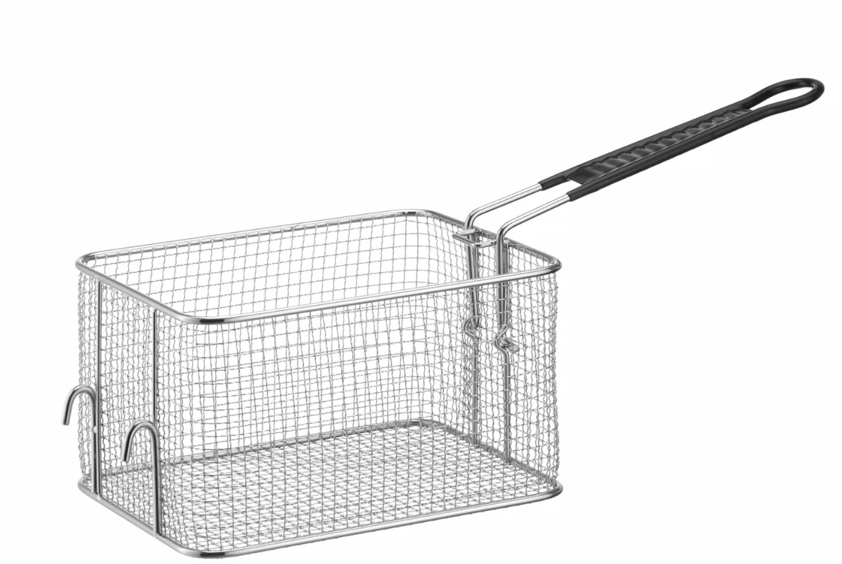 Frittierkorb, 208x140xH125mm, Grifflänge 225mm