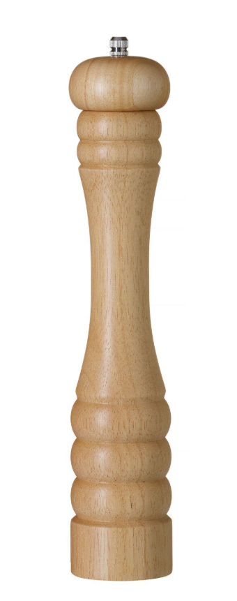 Pfeffermühle aus Holz, hell