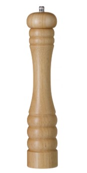 Salzmühle aus Holz, hell, HENDI