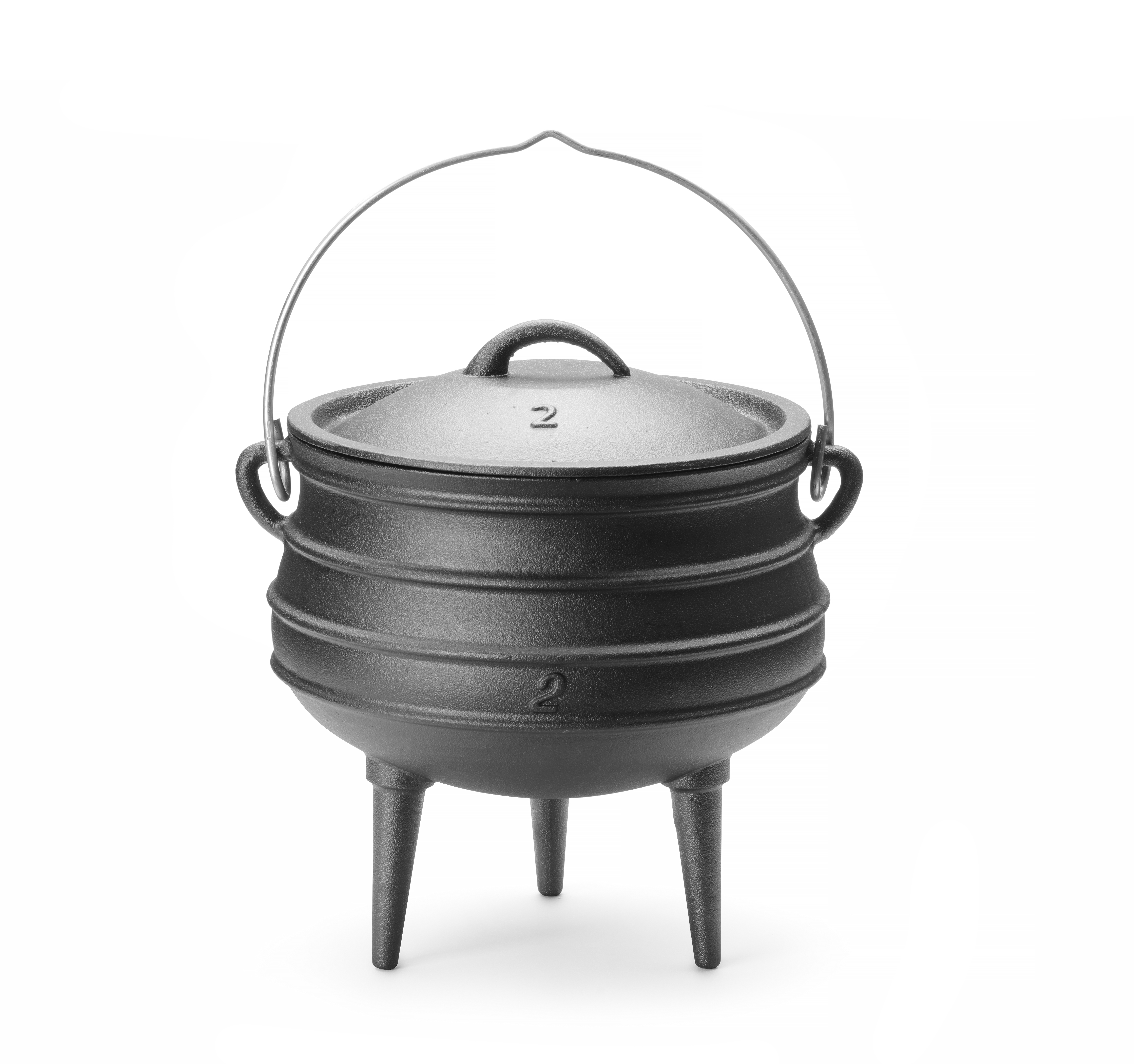 Dutch Oven, Schmortopf hoch Gusseisen 6lt, ø24.5cm, H28cm, HENDI