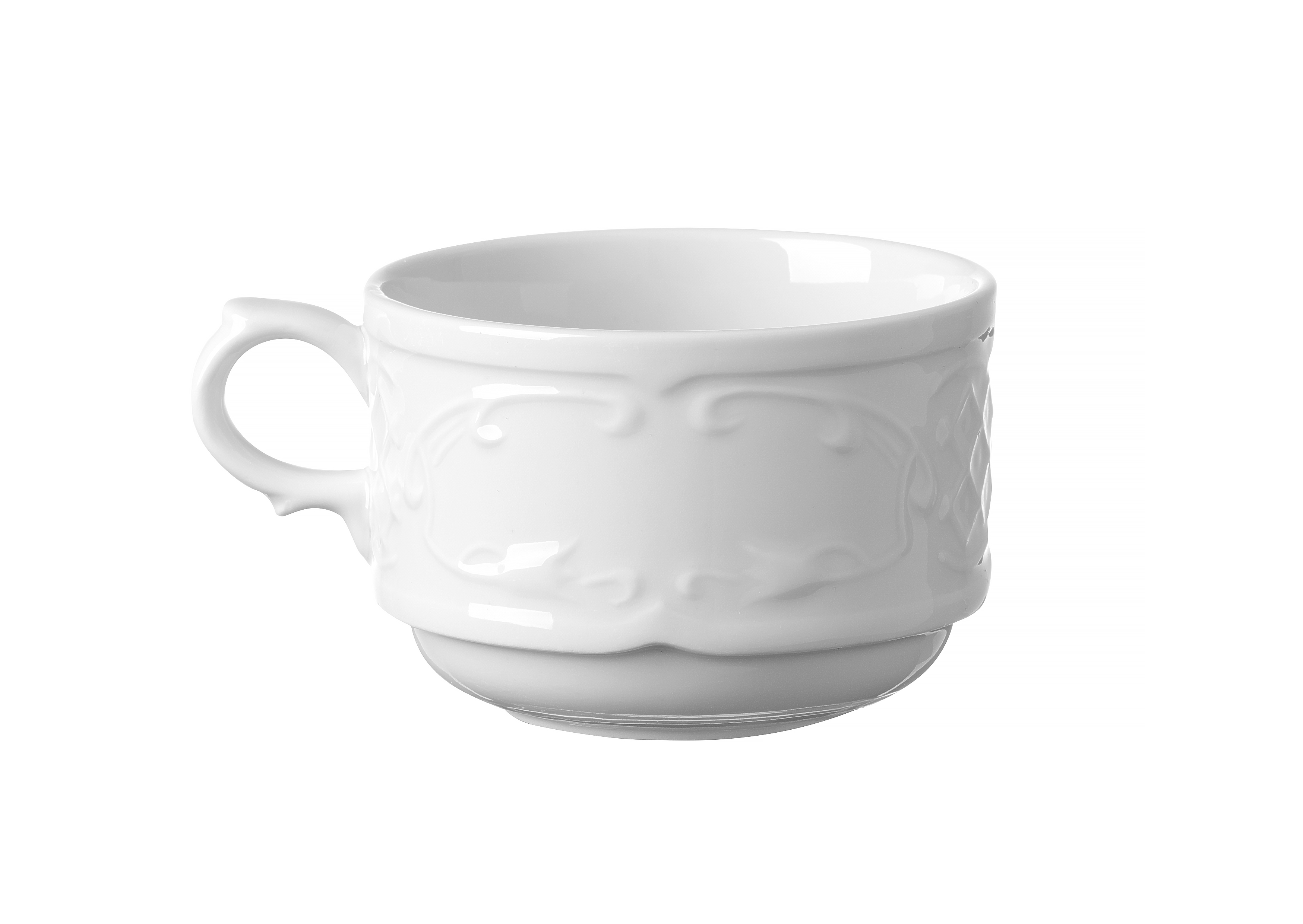 Kaffeetasse, 18cl, ø82mm, Flora