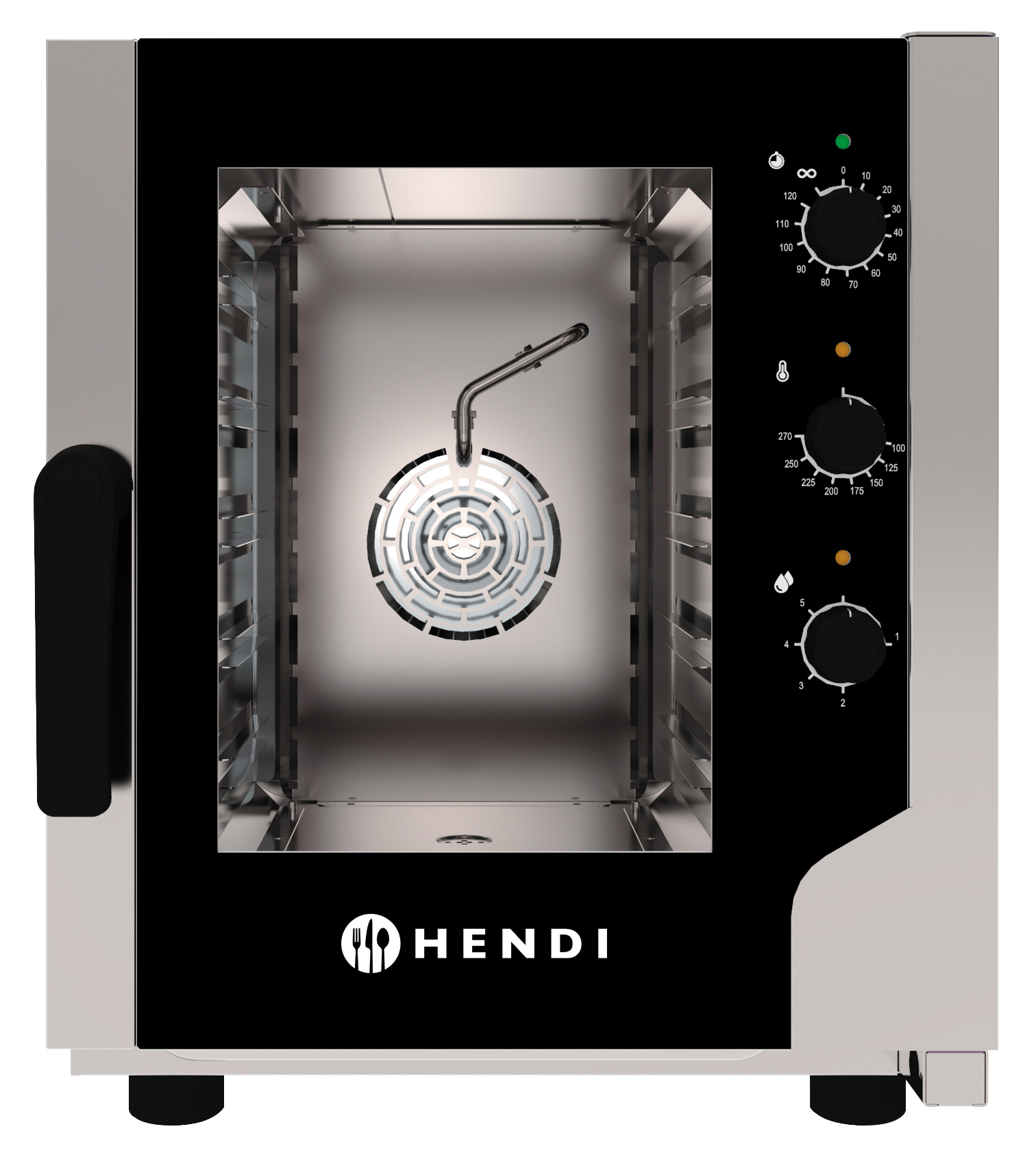 Konvektions-Dampfgarer Control, 5xGN 2/3, 100-270°C, HENDI