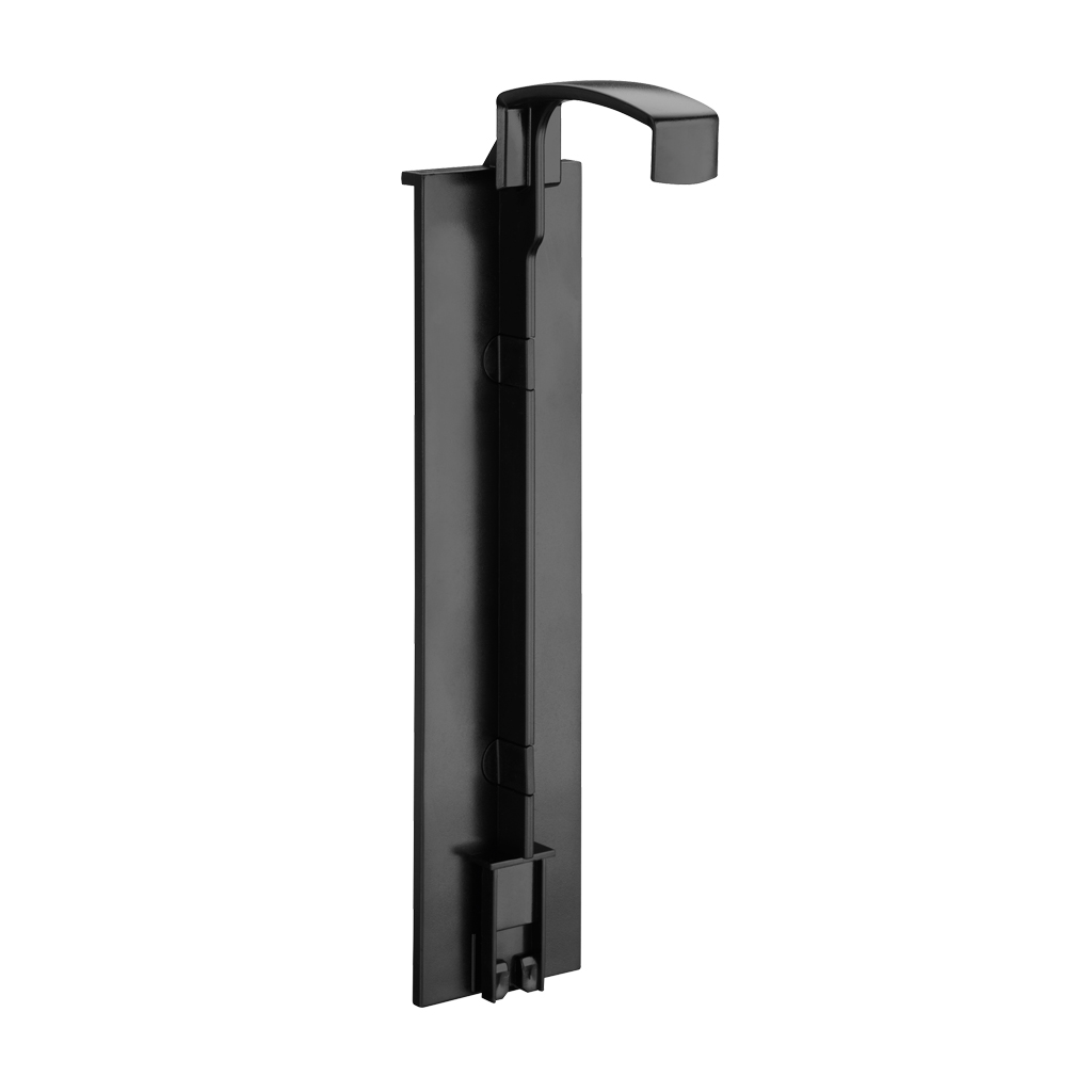 Wandhalterung, smart care system, schwarz