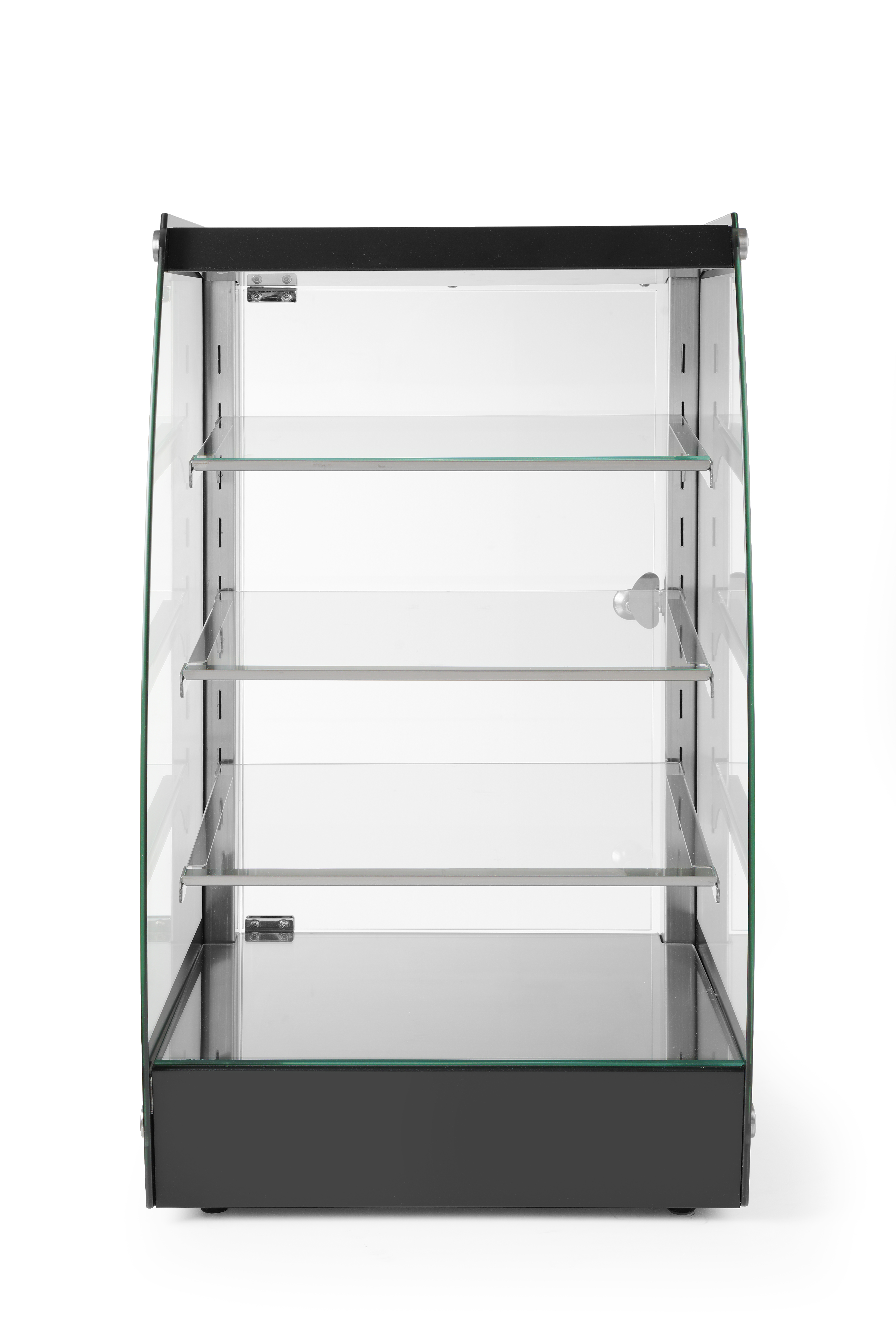 offene Vitrine mit Regalablagen, 75lt, HENDI