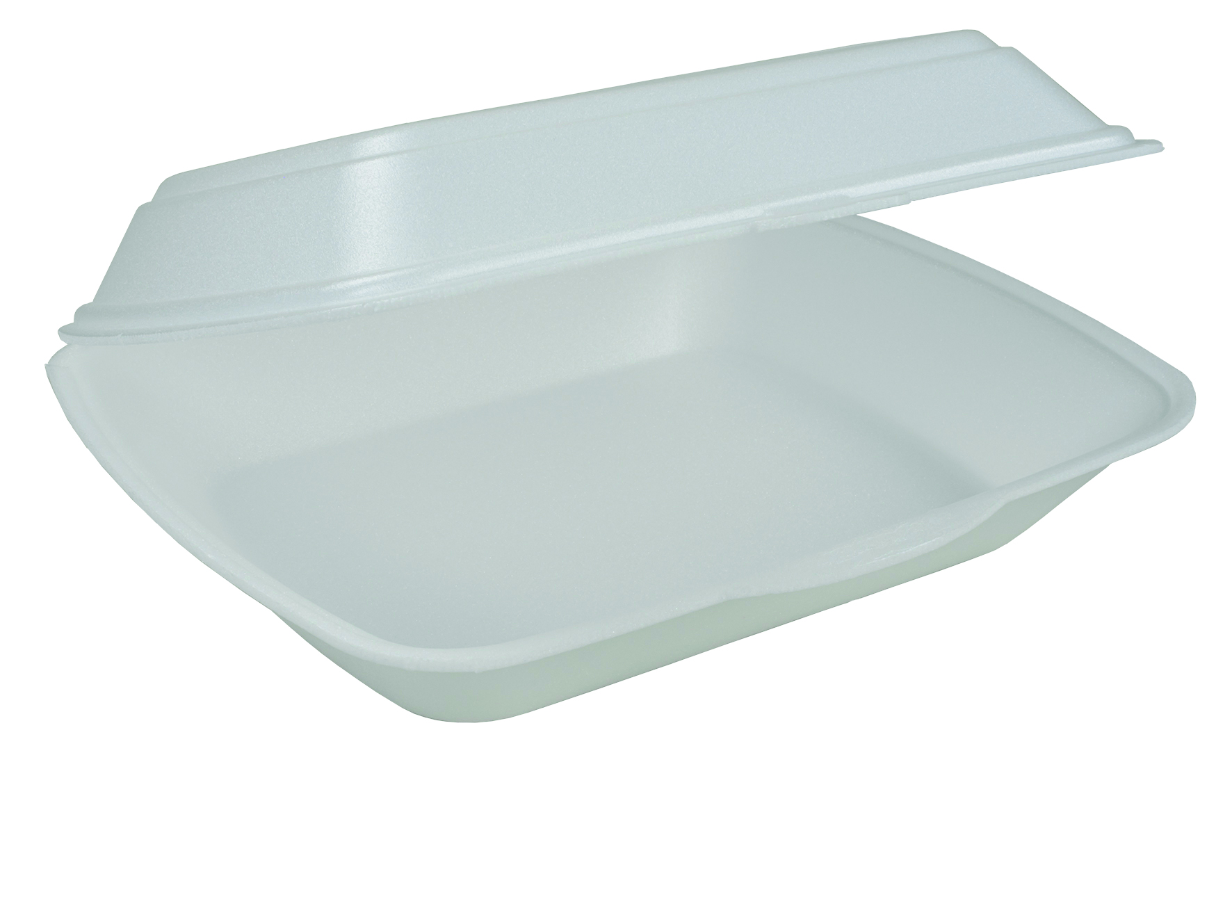 Menu-Boxen 1-teilig. weiss XPS, 230x190mm