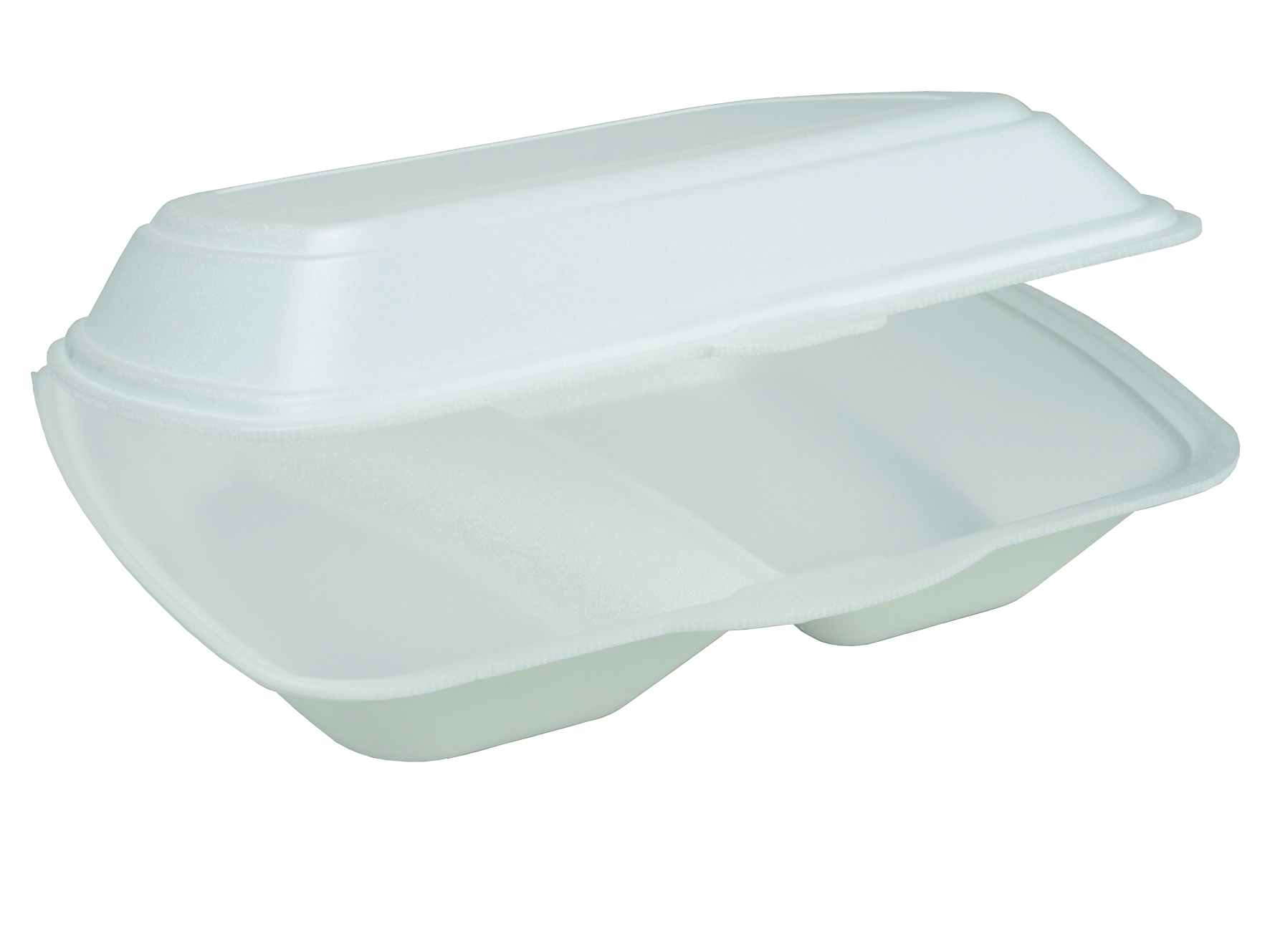 Menu-Boxen 2-teilig weiss XPS, 230x190mm