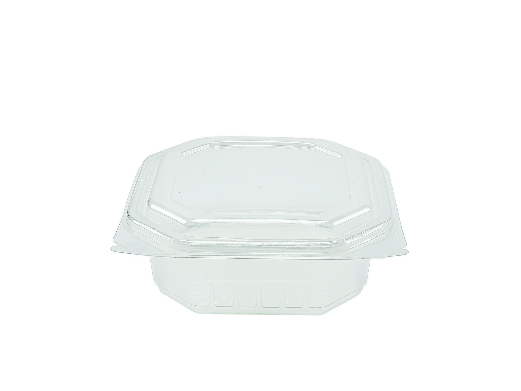 Octobox, PP, 750gr, transparent, 160x160x65mm