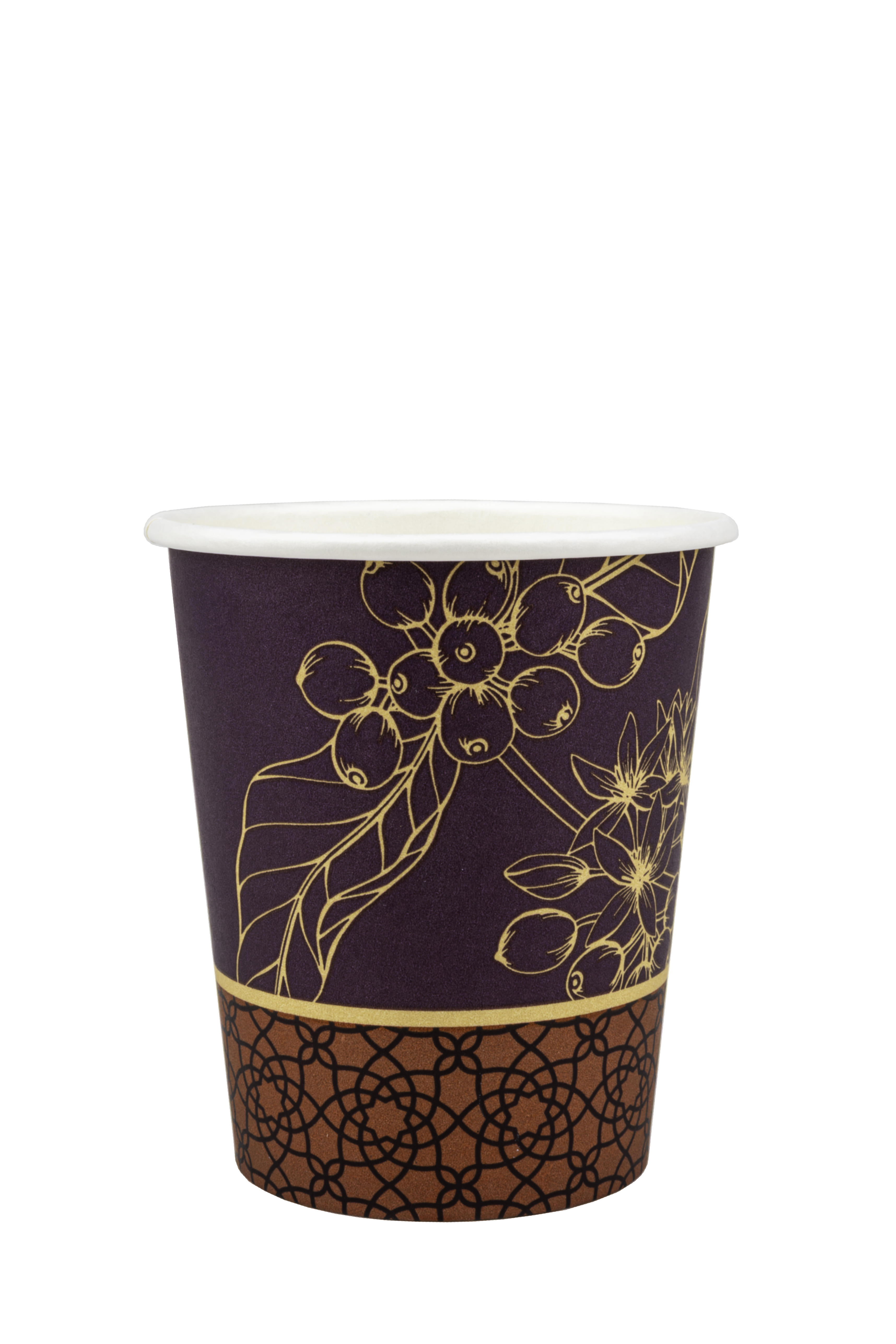 Kaffeebecher FLORADO 2dl Karton, stabil, PE- laminiert, ø80mm