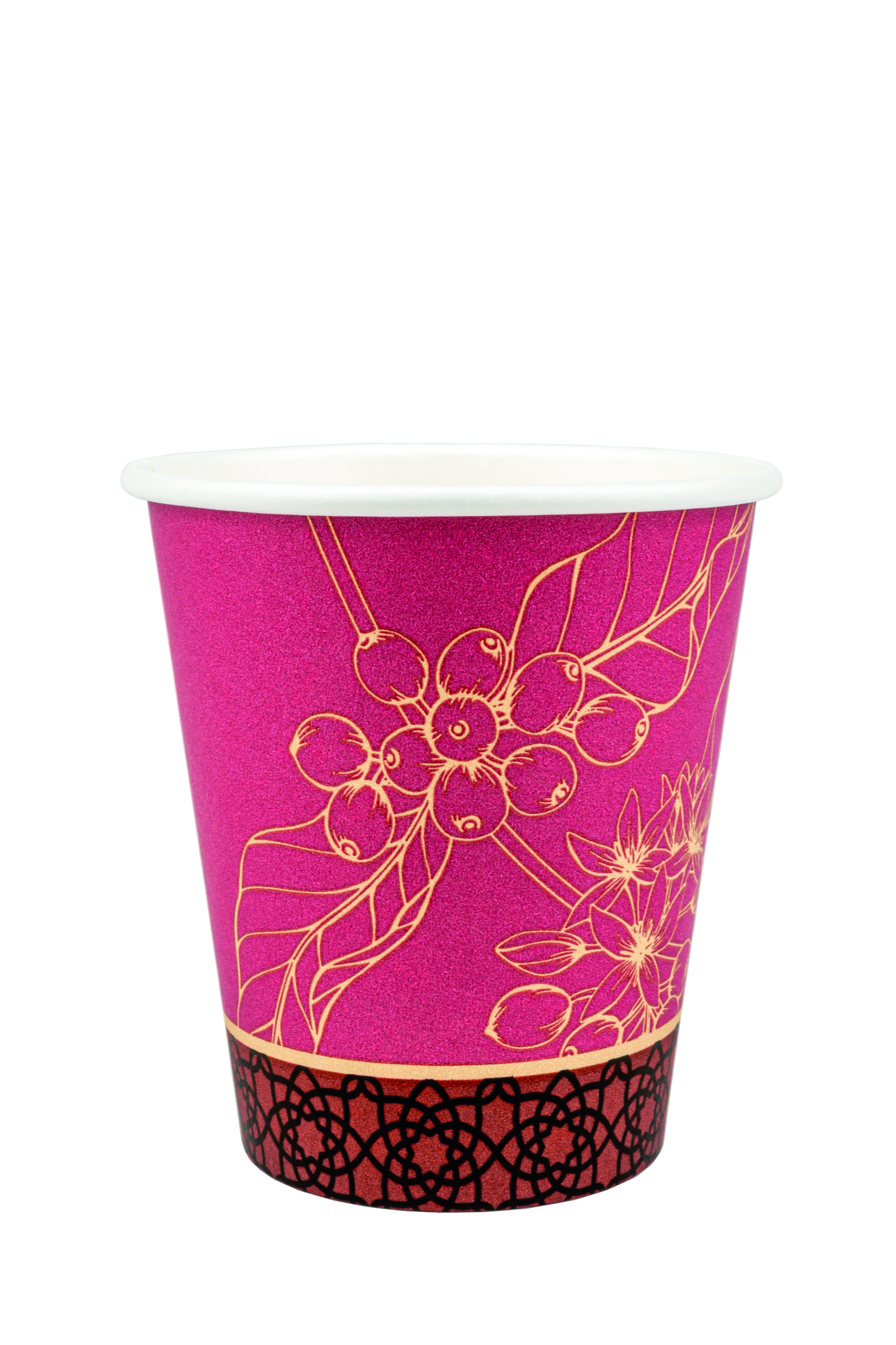 Kaffeebecher FLORADO 2.5dl Karton, stabil, PE- laminiert, 80mm