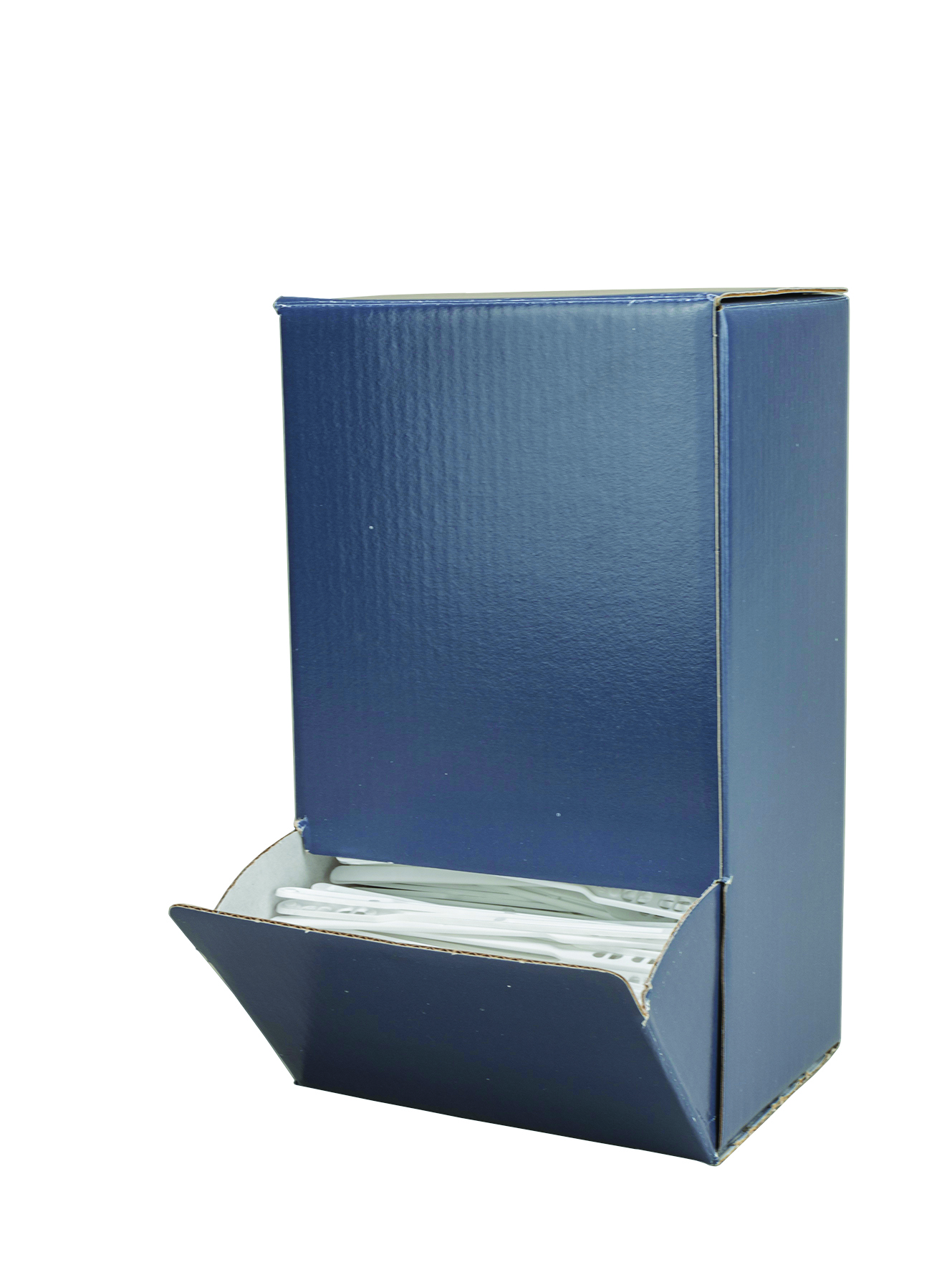 Rührstäbchen-Box 11cm weiss PS !NSV!