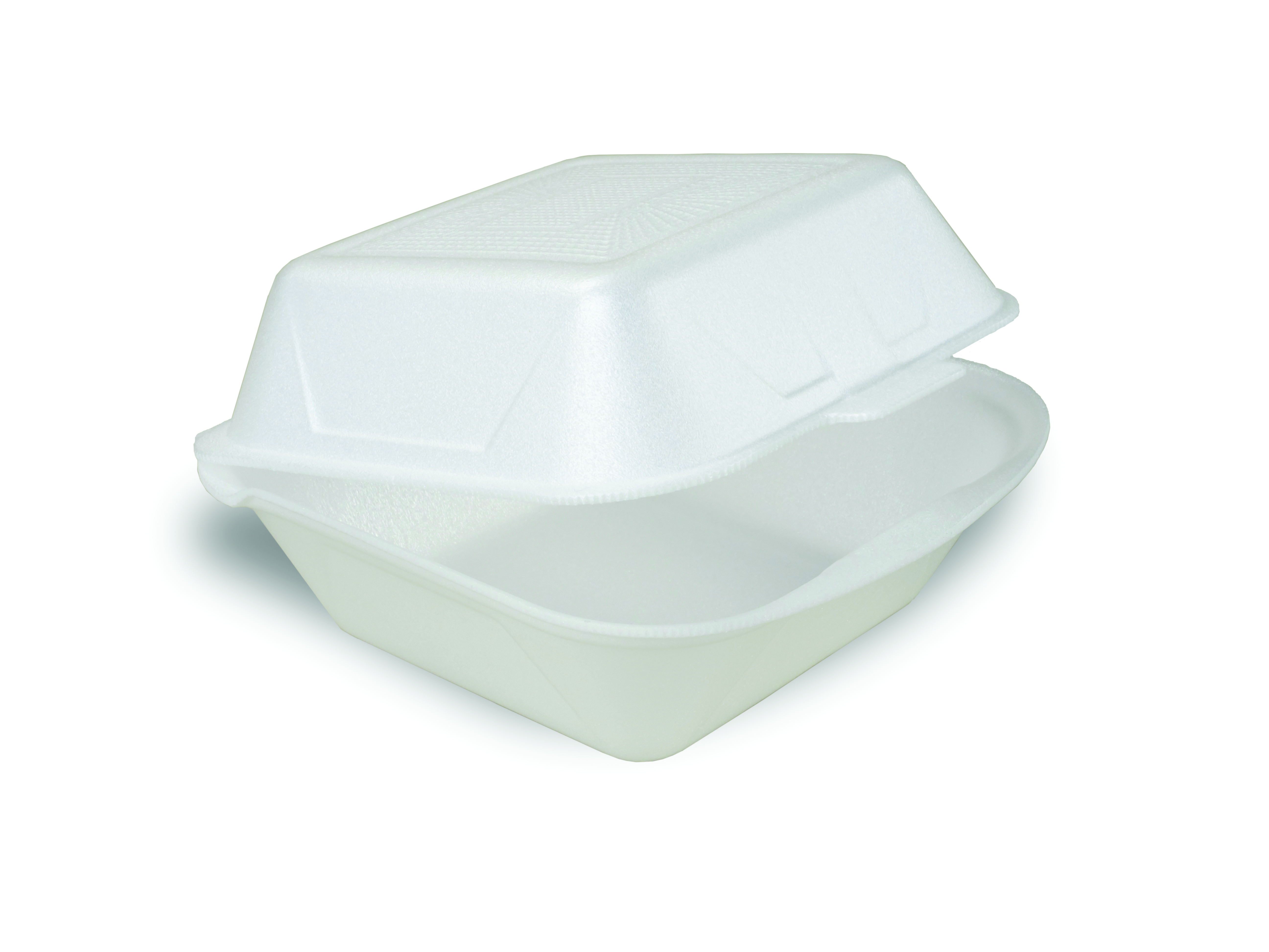 Hamburger-Boxen weiss XPS, 145x145mm