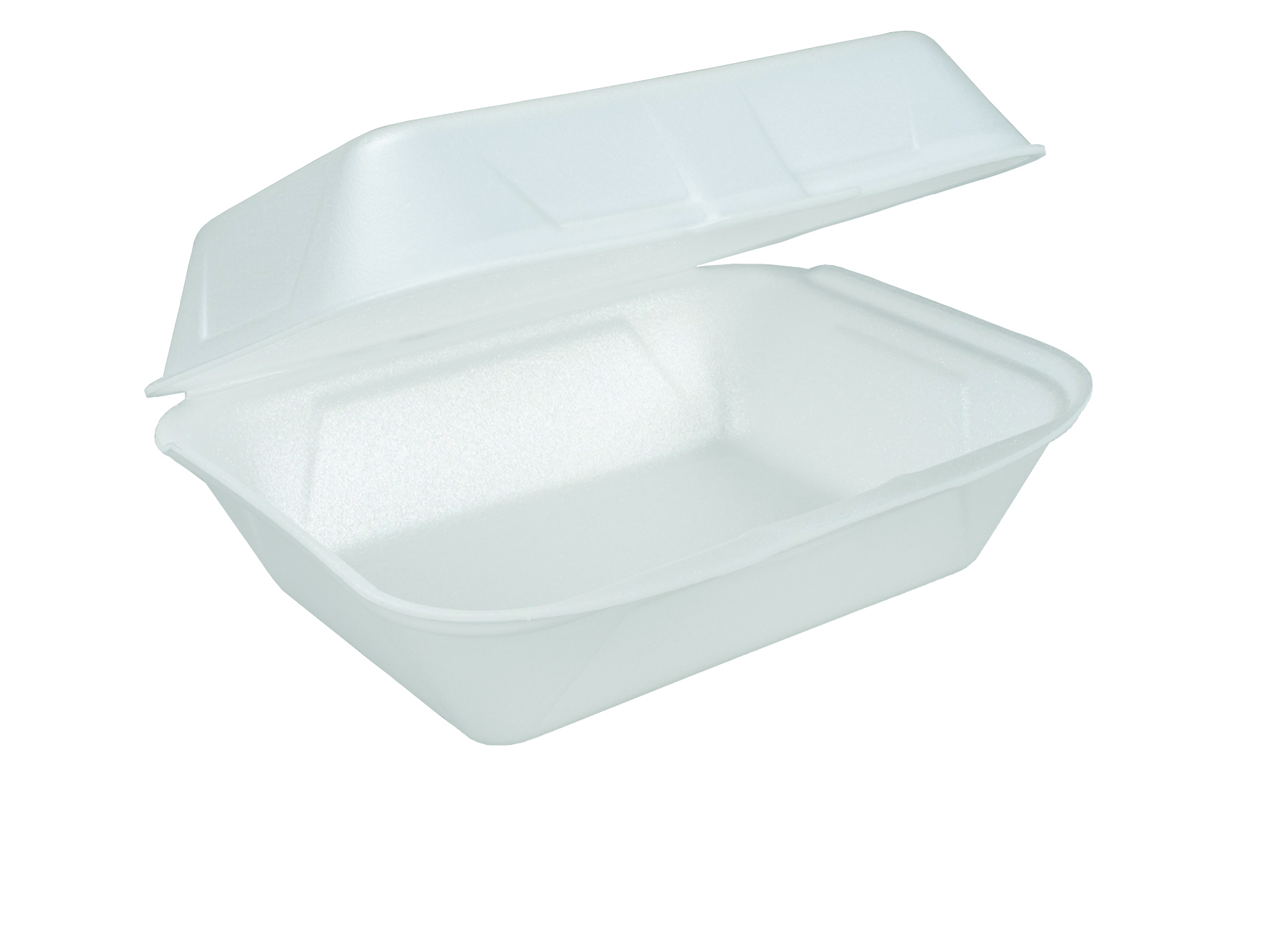 Hamburger-Boxen weiss XPS, 180x140mm