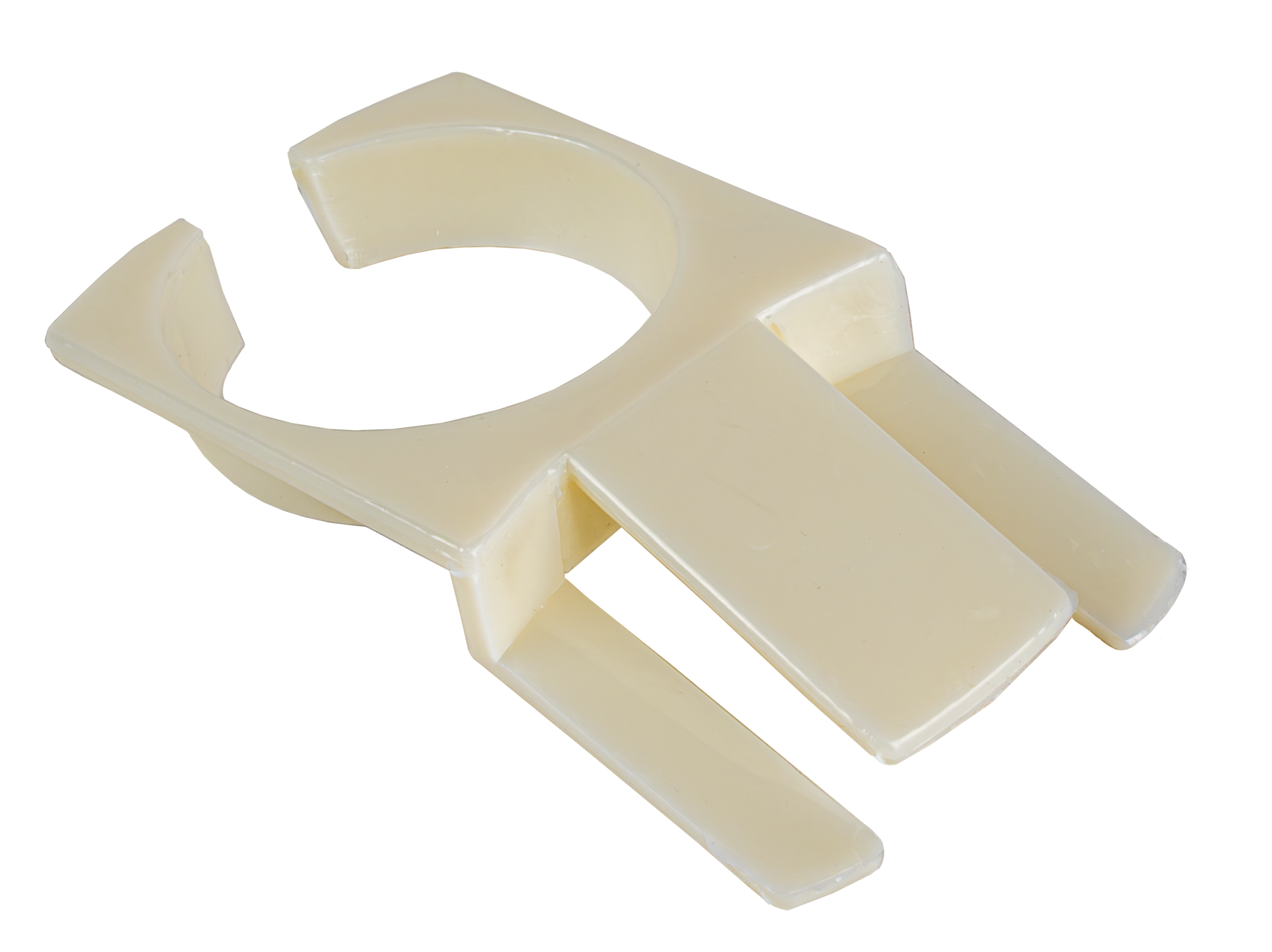 Teller-Clips weiss PS