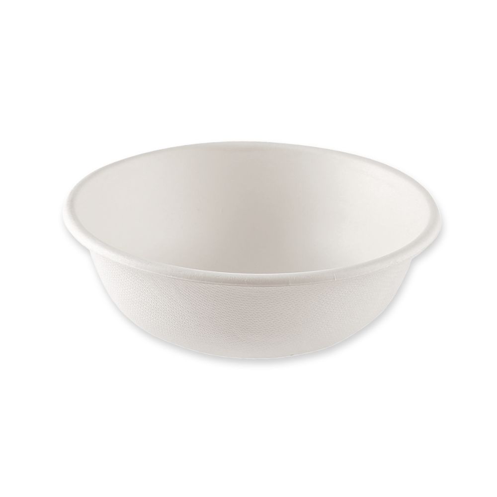 Schale Natura 8.5dl Zuckerrohrfaser, weiss, ø170mm