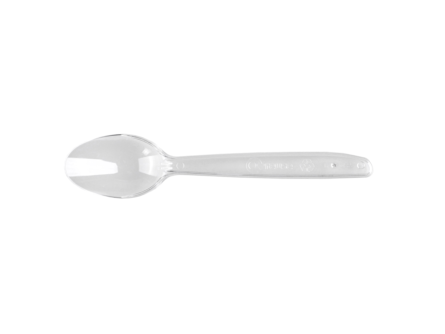 Kaffeelöffel 13cm glasklar PS