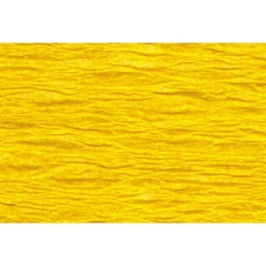 Kreppapier gelb, 1x50m, Flamex