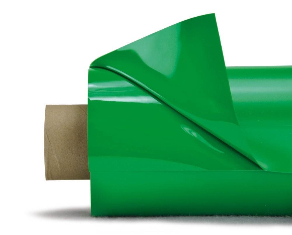 Lackfolie grün 30x1.3m (Länge = 2x15m)