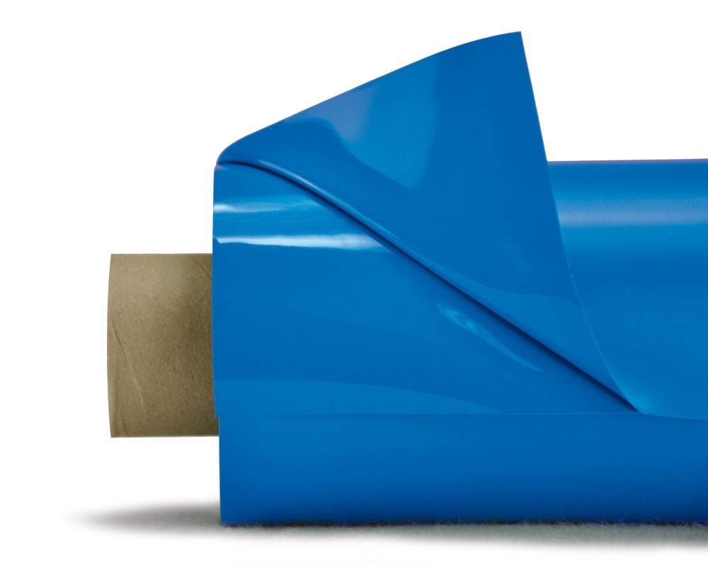 Lackfolie blau 30x1.3m (Länge = 2x15m)