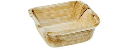 Palmblatt Dip-Schale 7x7x2.5cm