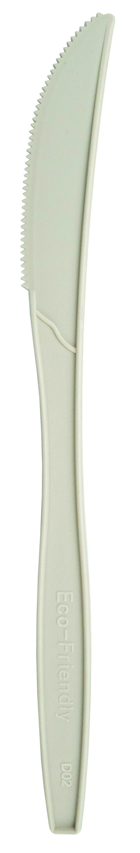 Messer beige aus Stärke, 17.8mm