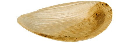 Palmblatt Teller Elipse 19x13cm