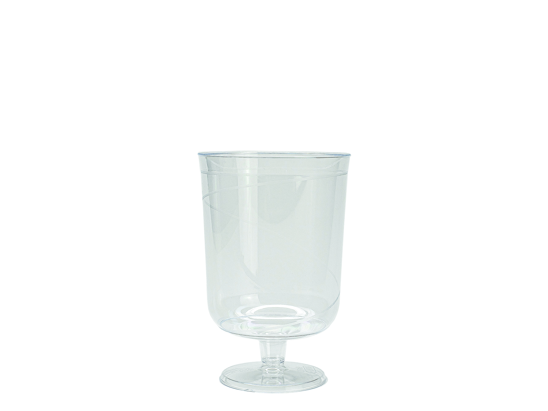 Weinglas 2dl PS glasklar mit Fuss