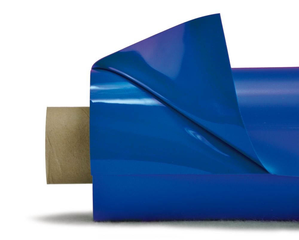 Lackfolie dunkelblau 30x1.3m (Länge = 2x15m)