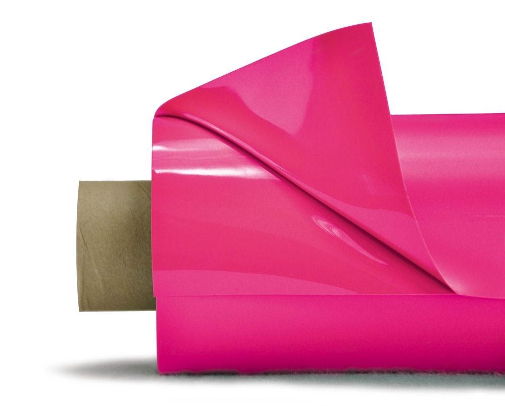 Lackfolie pink 30x1.3m (Länge = 2x15m)