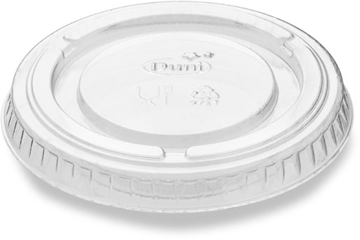 Deckel transparent rPET ø65mm, für Dressingbecher
