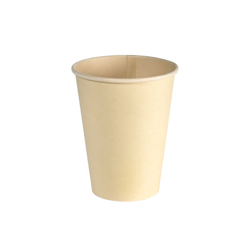Kaffeebecher ecoecho 2.4dl Bagasse, mit wasserbasierter Beschichtung