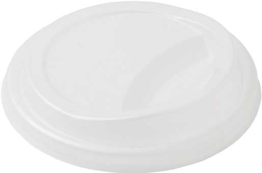 Deckel weiss CPLA, für ecoecho Kaffeebecher