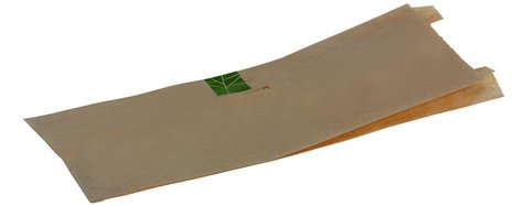 Brotbeutel Papier ohne Sichtfenster, 33x12+3cm