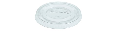 Deckel APET für Saucenbecher, glasklar, ø44mm