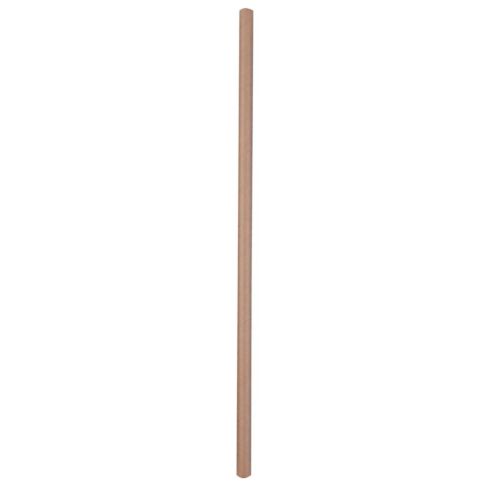 Papier-Trinkhalme natur braun, 250mm, ø8mm
