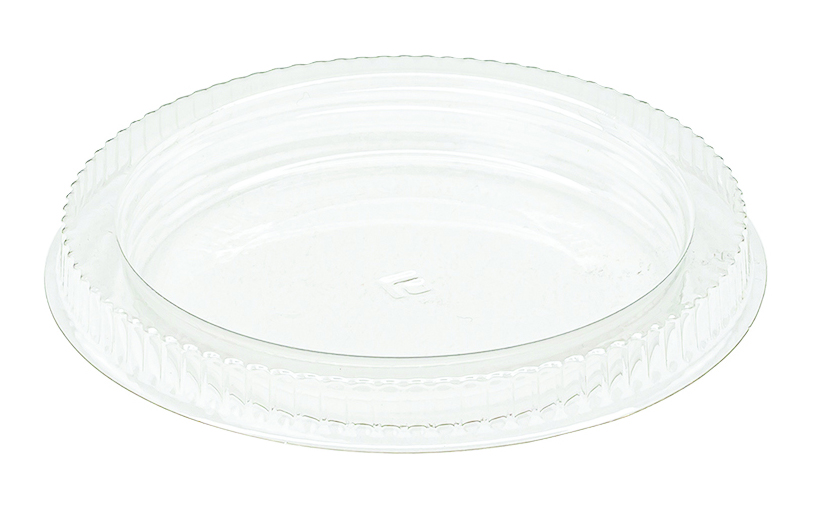 Deckel zu Saucenbecher DeliTwist, transparent RPET, ø54mm