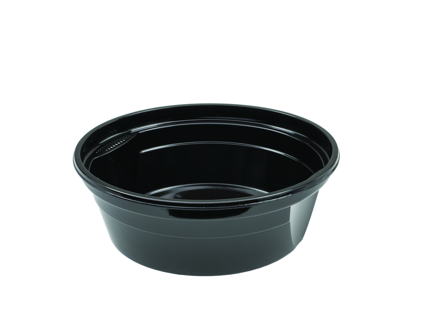 Suppenbowl "Easy Handle" 250ml, ø127mm aus PP, schwarz