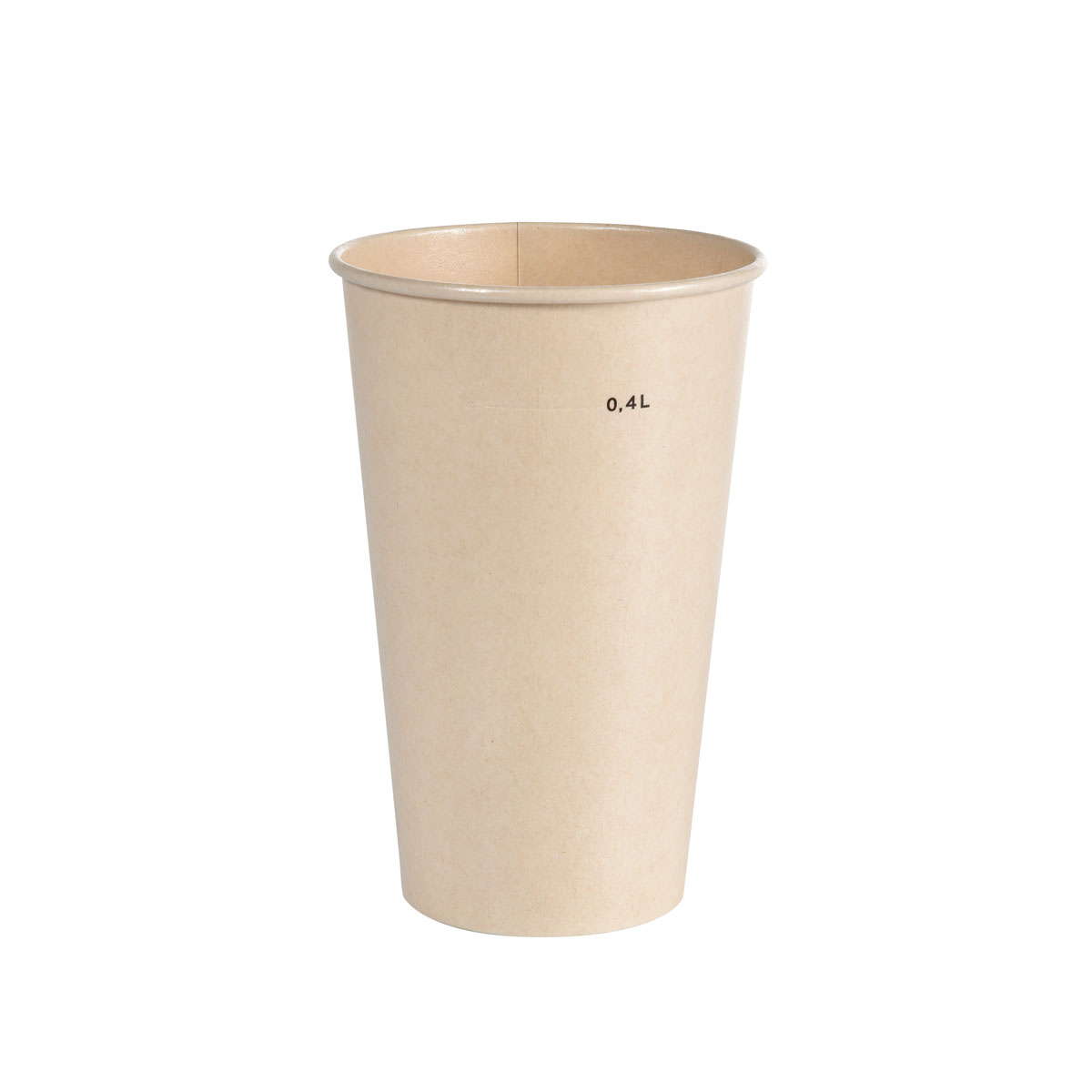 Breeze Becher 4.75dl Bagasse/PLA, 4dl geeicht