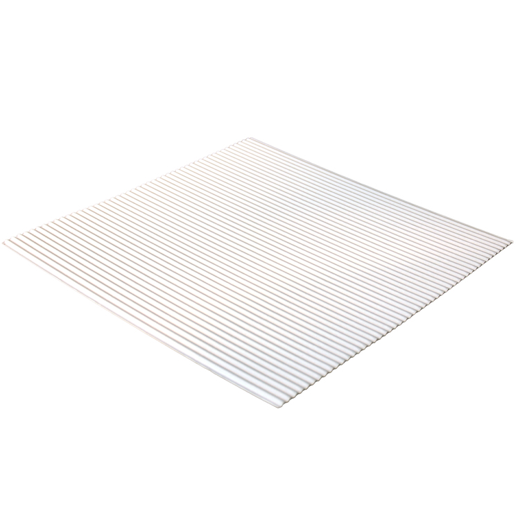 Pizza-Pad 29x29cm weiss, Einseitige Wellpappzuschnitte