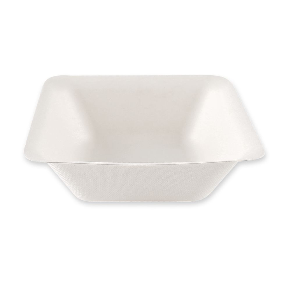 Bio Schale / Bowl ELEGANZA, 900ml, 16.5x16.5cm, 5.5cm, Zuckerrohr