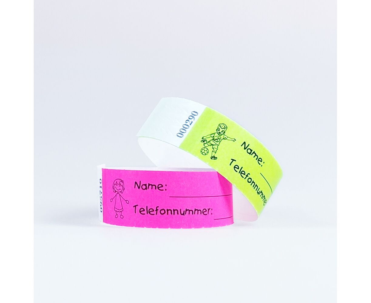 Eintrittkontroller Tyvek Kids 200x20mm