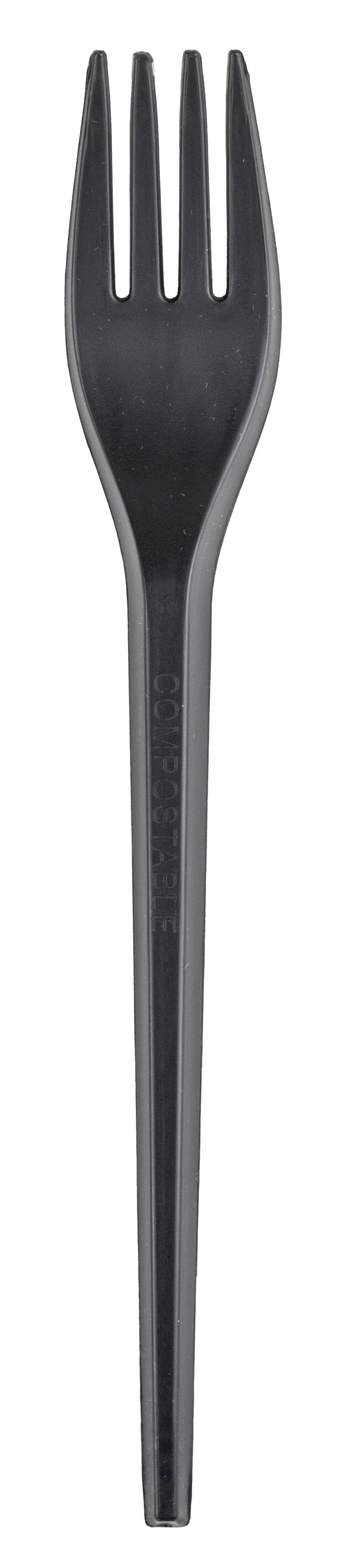 Gabel schwarz, sehr stabil, 18cm