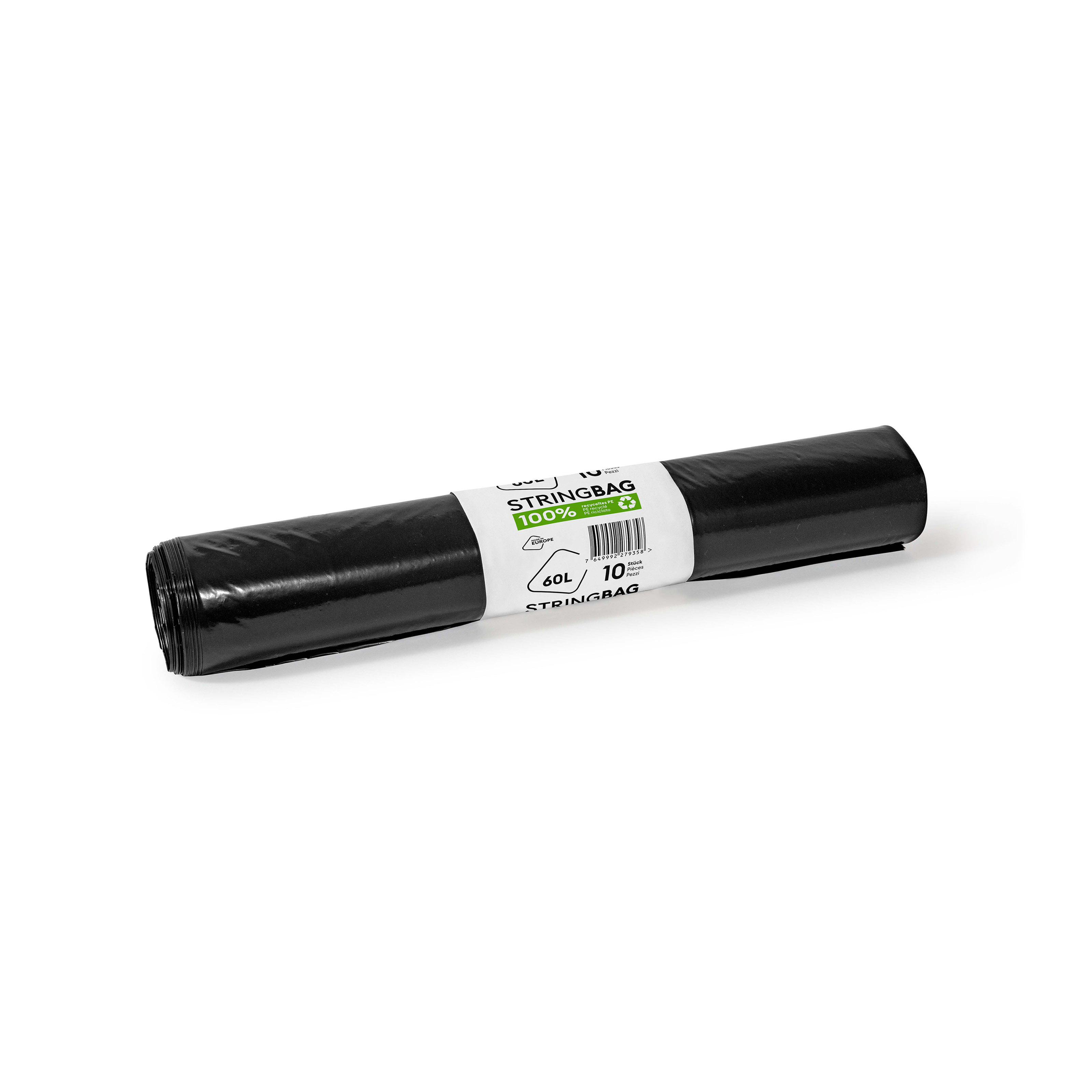 Kehrichtsack Standard 60l A-Qualität opak schwarz