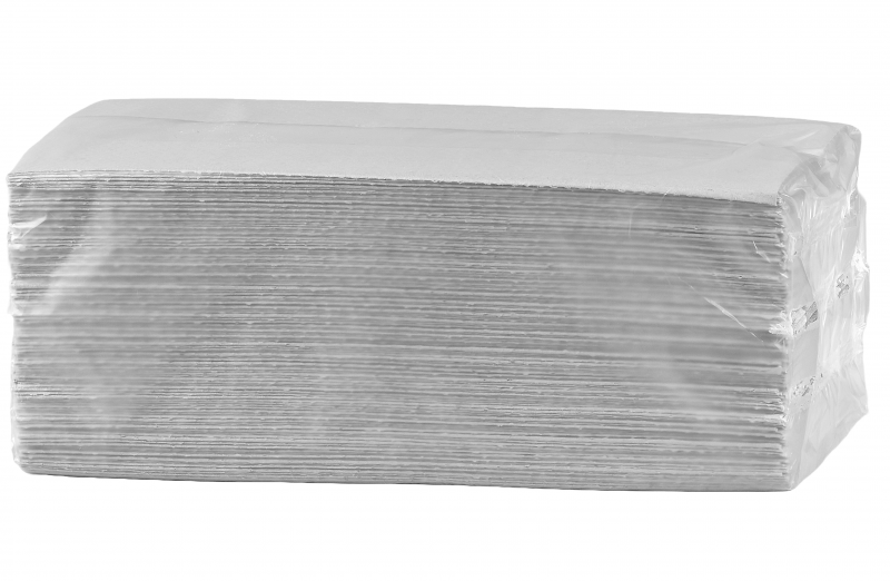 Papierhandtücher 'Jolly', C-Falz, 1-lg, geprägt, grau