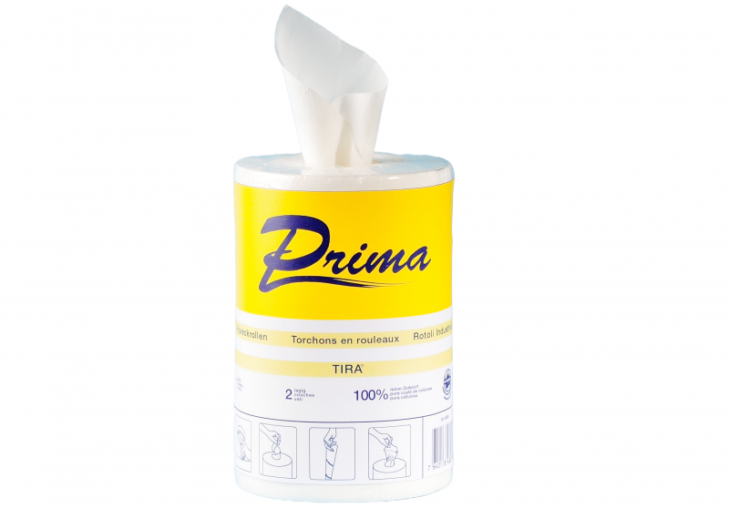 Allzweckrolle 'Prima Tira', 2-lg, geprägt 90lfm