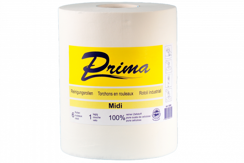 Midi Reinigungsrolle 'Prima', 1-lg, 320lfm