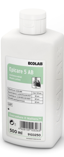 Waschlotion antimikrobielle  'Epicare 5C'